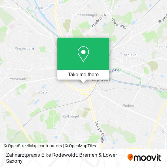 Карта Zahnarztpraxis Eike Rodewoldt