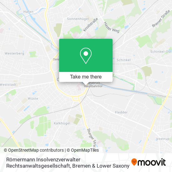 Römermann Insolvenzverwalter Rechtsanwaltsgesellschaft map