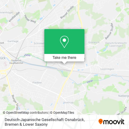 Deutsch-Japanische Gesellschaft Osnabrück map