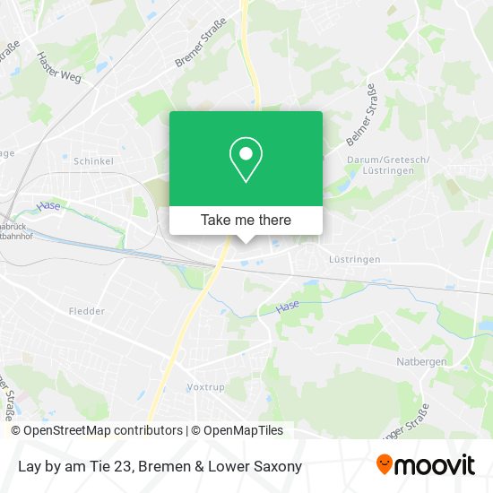 Lay by am Tie 23 map