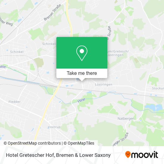 Hotel Gretescher Hof map