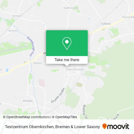Testzentrum Obernkirchen map