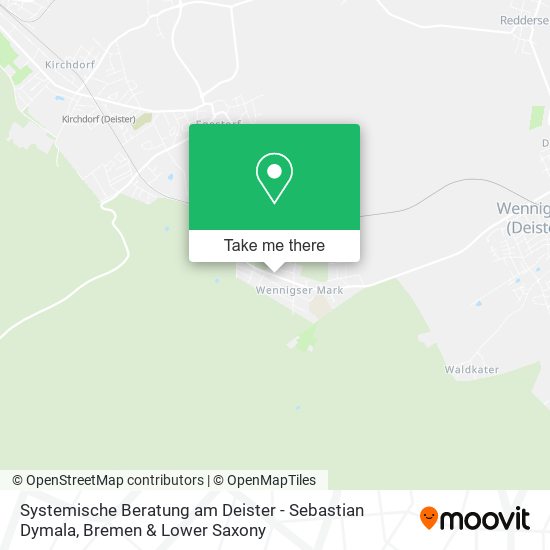 Systemische Beratung am Deister - Sebastian Dymala map