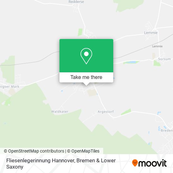 Fliesenlegerinnung Hannover map