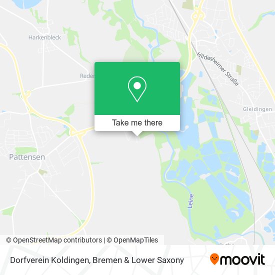 Dorfverein Koldingen map