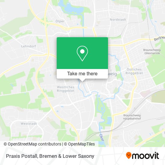 Praxis Postall map