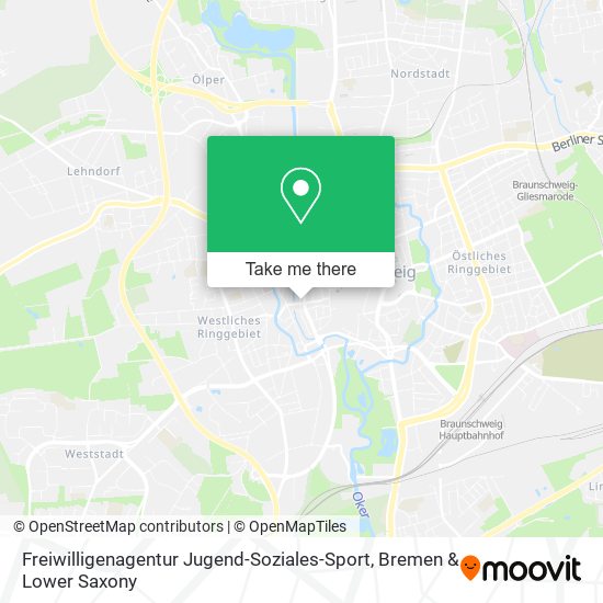 Freiwilligenagentur Jugend-Soziales-Sport map