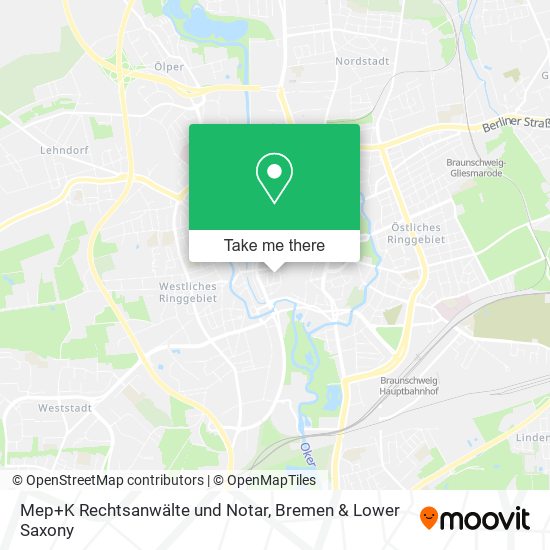 Mep+K Rechtsanwälte und Notar map