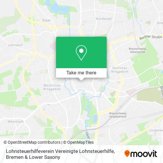 Lohnsteuerhilfeverein Vereinigte Lohnsteuerhilfe map