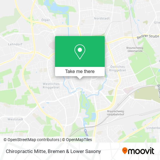 Chiropractic Mitte map