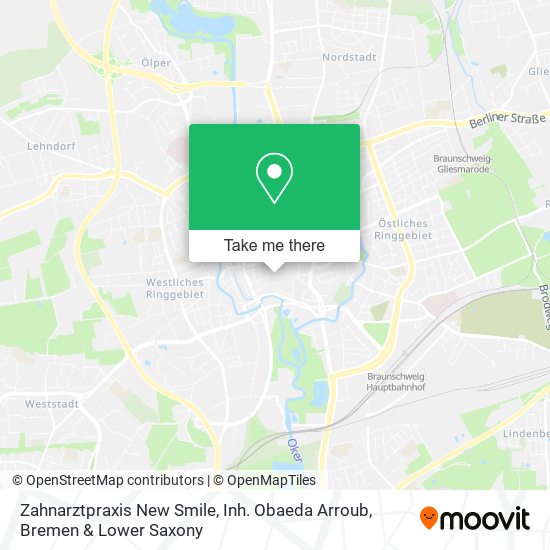 Zahnarztpraxis New Smile, Inh. Obaeda Arroub map