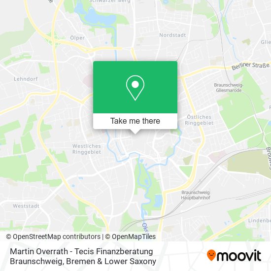 Martin Overrath - Tecis Finanzberatung Braunschweig map