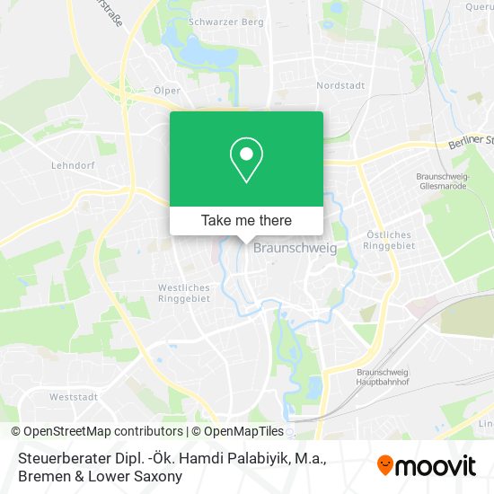Steuerberater Dipl. -Ök. Hamdi Palabiyik, M.a. map