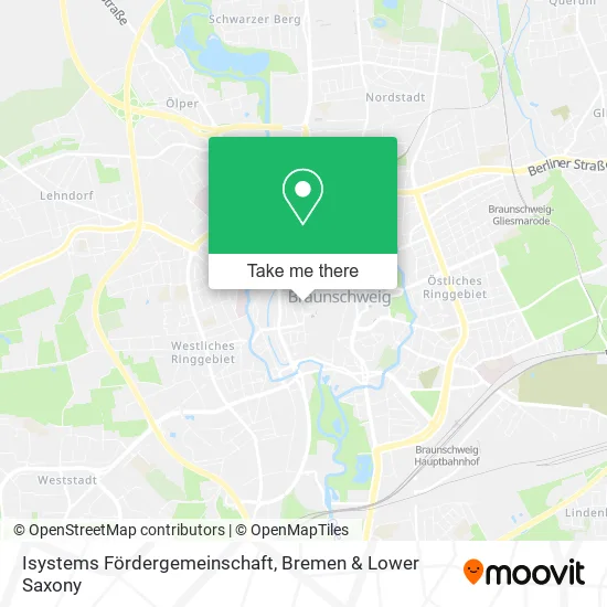 Карта Isystems Fördergemeinschaft