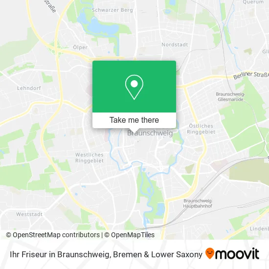 Карта Ihr Friseur in Braunschweig