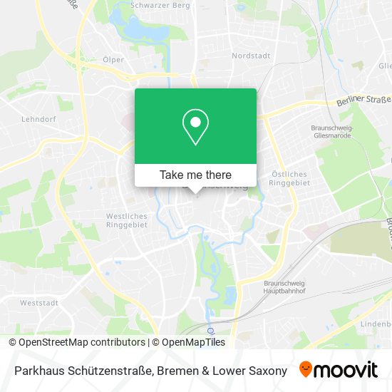 Parkhaus Schützenstraße map