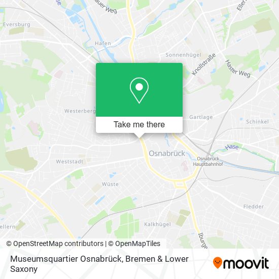 Museumsquartier Osnabrück map