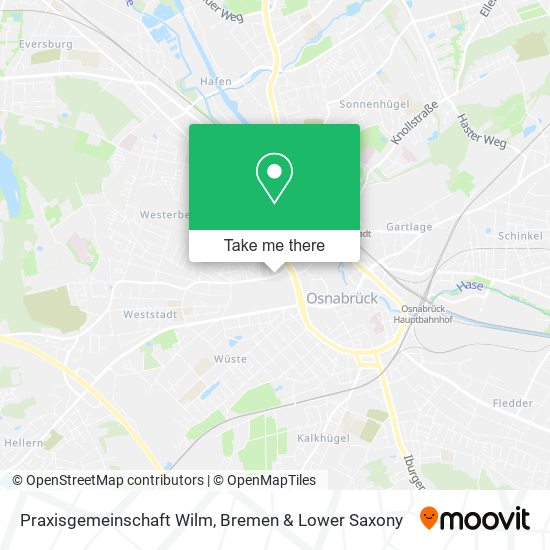 Praxisgemeinschaft Wilm map