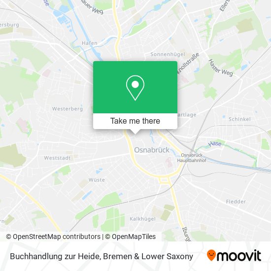 Buchhandlung zur Heide map