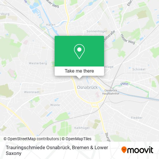 Trauringschmiede Osnabrück map