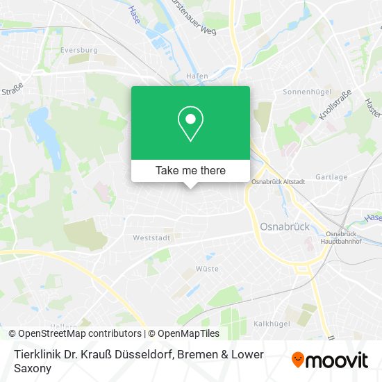 Tierklinik Dr. Krauß Düsseldorf map