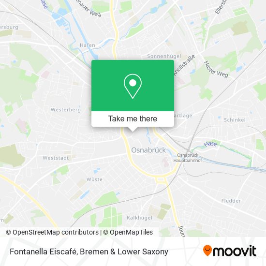 Fontanella Eiscafé map
