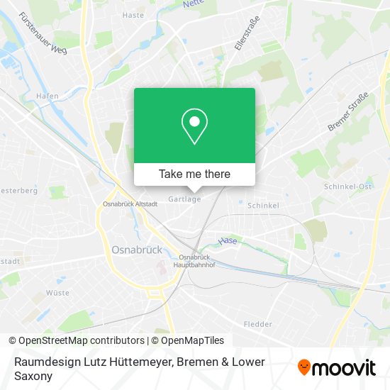Raumdesign Lutz Hüttemeyer map
