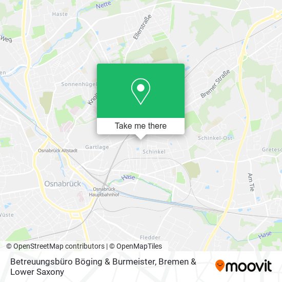 Betreuungsbüro Böging & Burmeister map