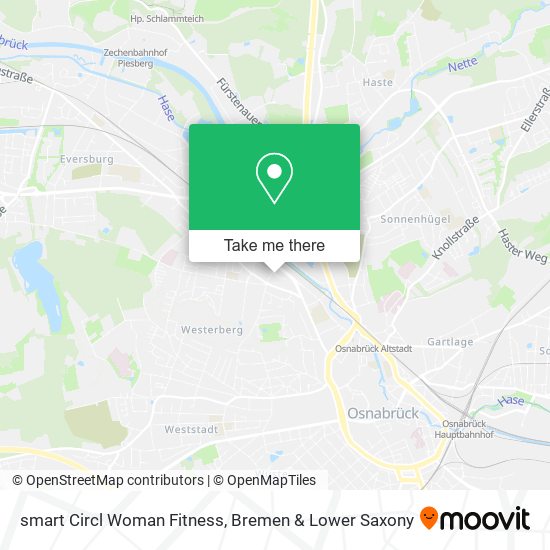 smart Circl Woman Fitness map
