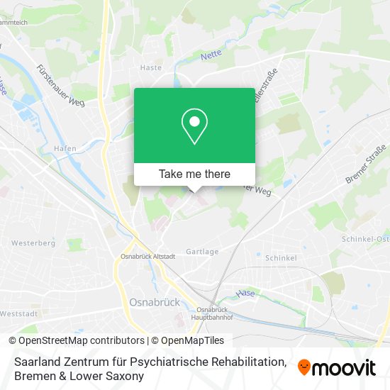 Saarland Zentrum für Psychiatrische Rehabilitation map