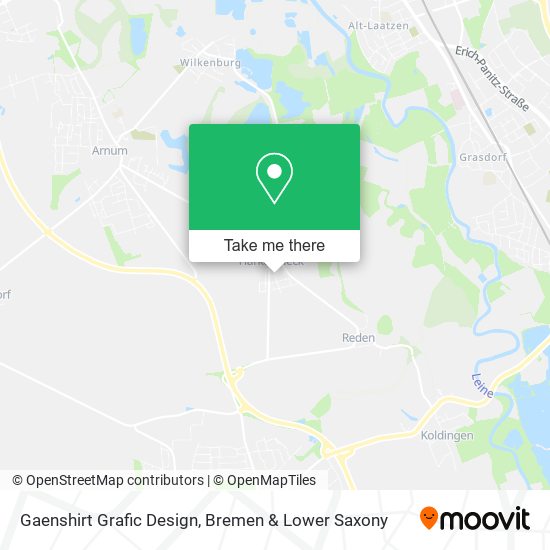 Gaenshirt Grafic Design map