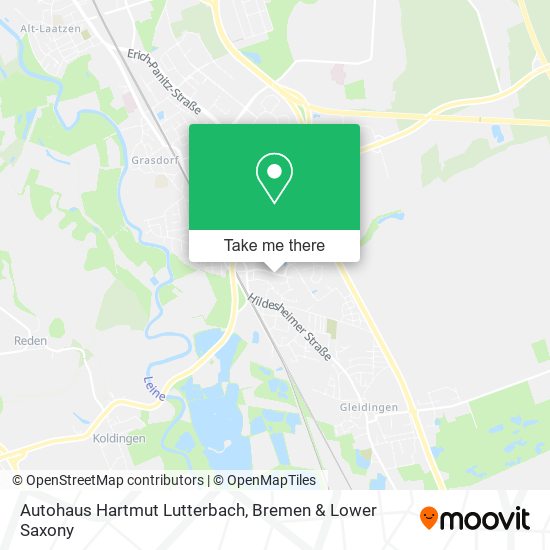 Autohaus Hartmut Lutterbach map