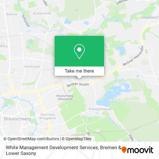 White Management Development Services map