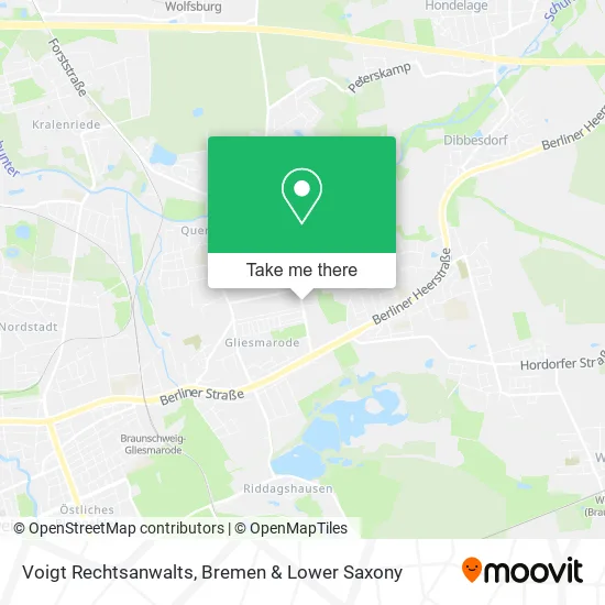 Карта Voigt Rechtsanwalts