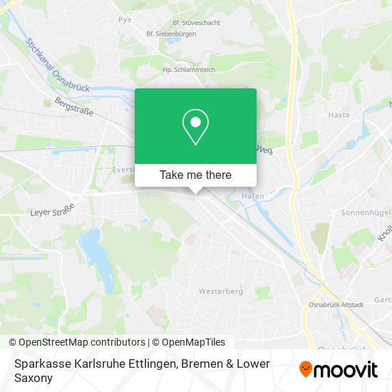 Sparkasse Karlsruhe Ettlingen map