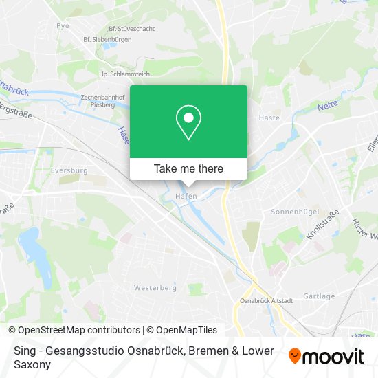 Sing - Gesangsstudio Osnabrück map