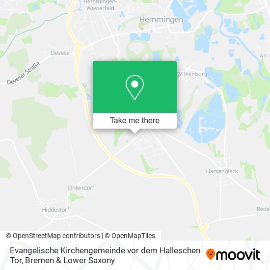Evangelische Kirchengemeinde vor dem Halleschen Tor map