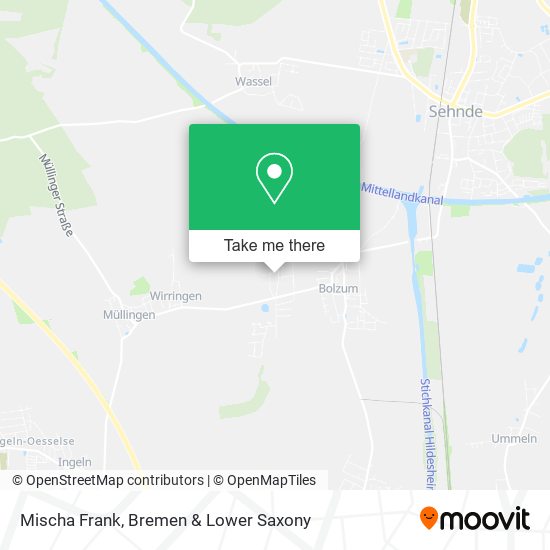 Mischa Frank map