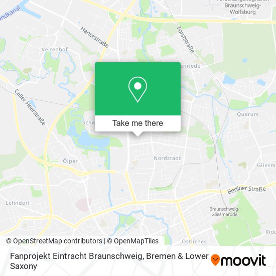 Fanprojekt Eintracht Braunschweig map
