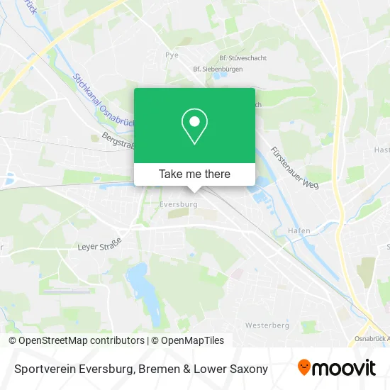 Карта Sportverein Eversburg