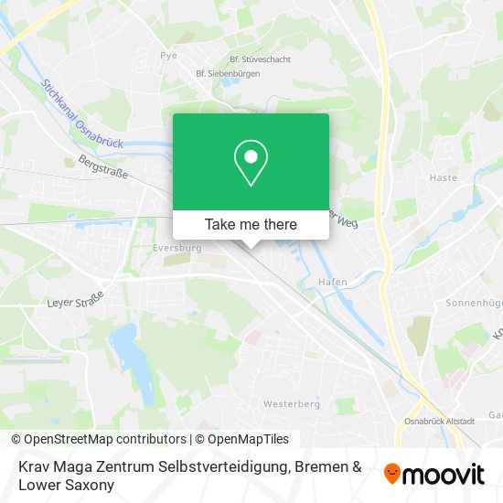 Krav Maga Zentrum Selbstverteidigung map