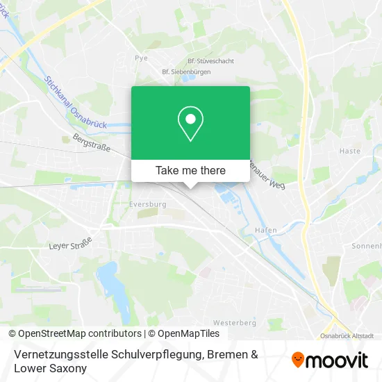 Карта Vernetzungsstelle Schulverpflegung