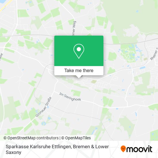 Sparkasse Karlsruhe Ettlingen map