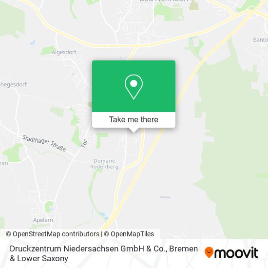 Druckzentrum Niedersachsen GmbH & Co. map