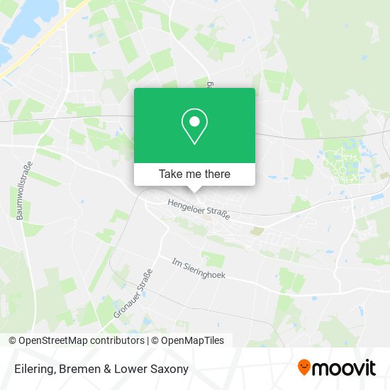 Eilering map
