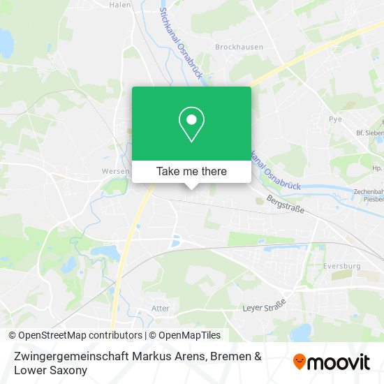 Zwingergemeinschaft Markus Arens map
