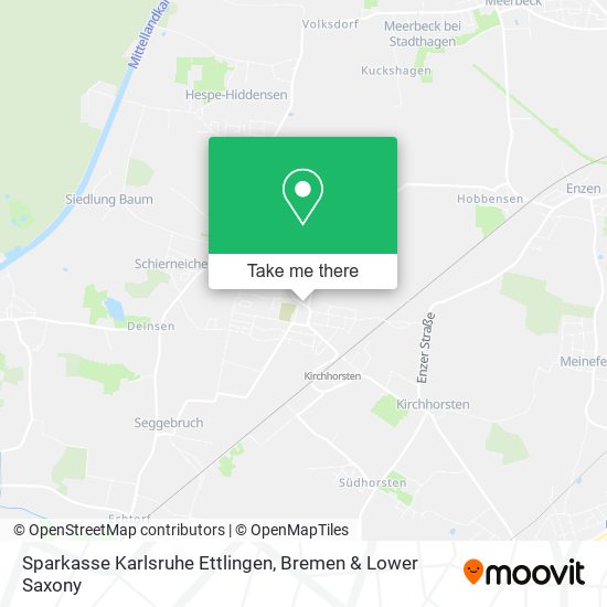 Sparkasse Karlsruhe Ettlingen map