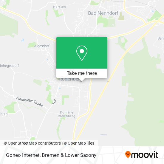 Goneo Internet map