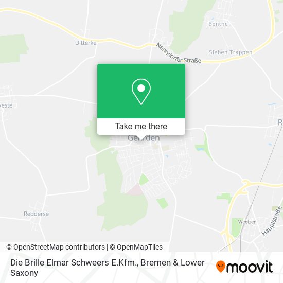 Die Brille Elmar Schweers E.Kfm. map