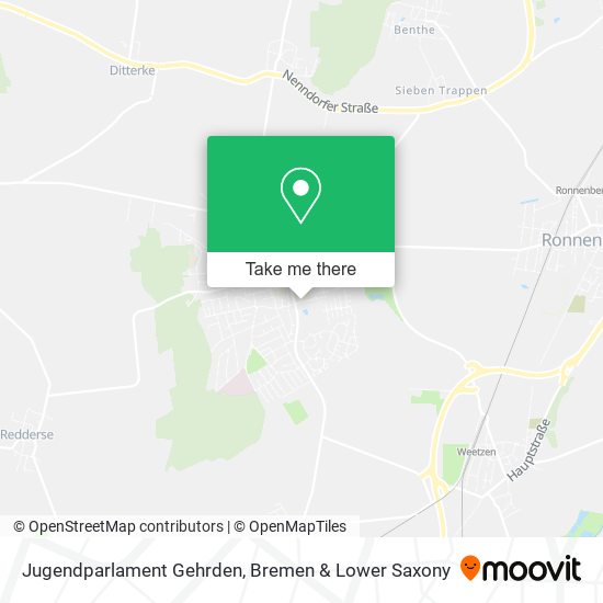 Jugendparlament Gehrden map